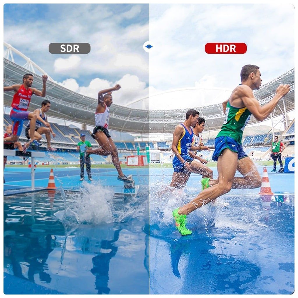Monitorización 4K HDR – fusión de luces y sombras con colores fieles