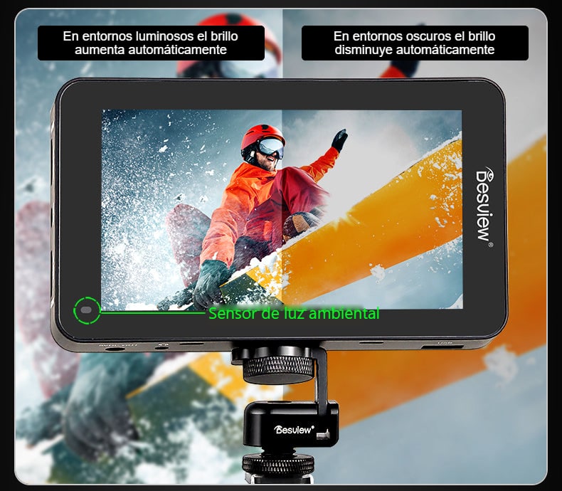 Sensor de luz ambiental de bajo consumo