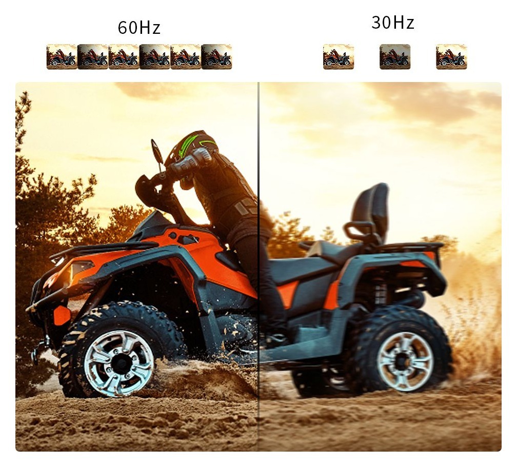 Desview R7SIII – Imagen notablemente más fluida