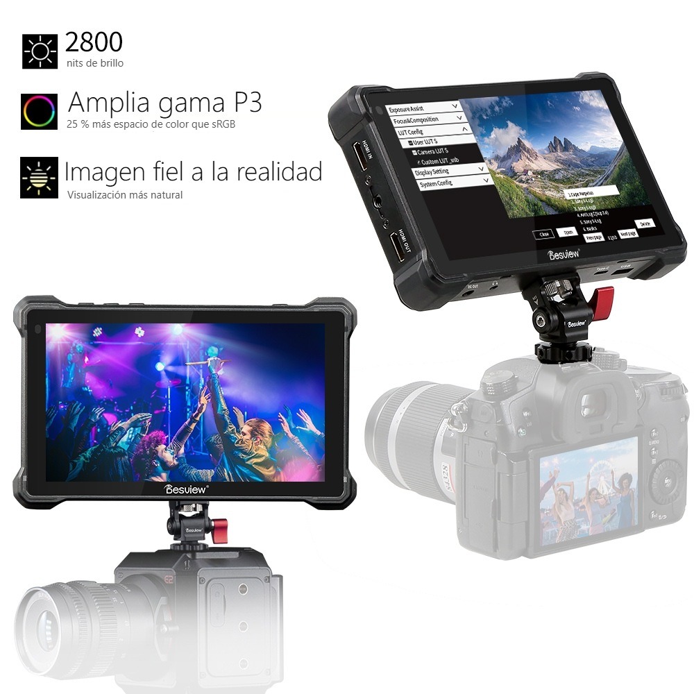 Desview R7SIII – Gama de color de nivel cinematográfico