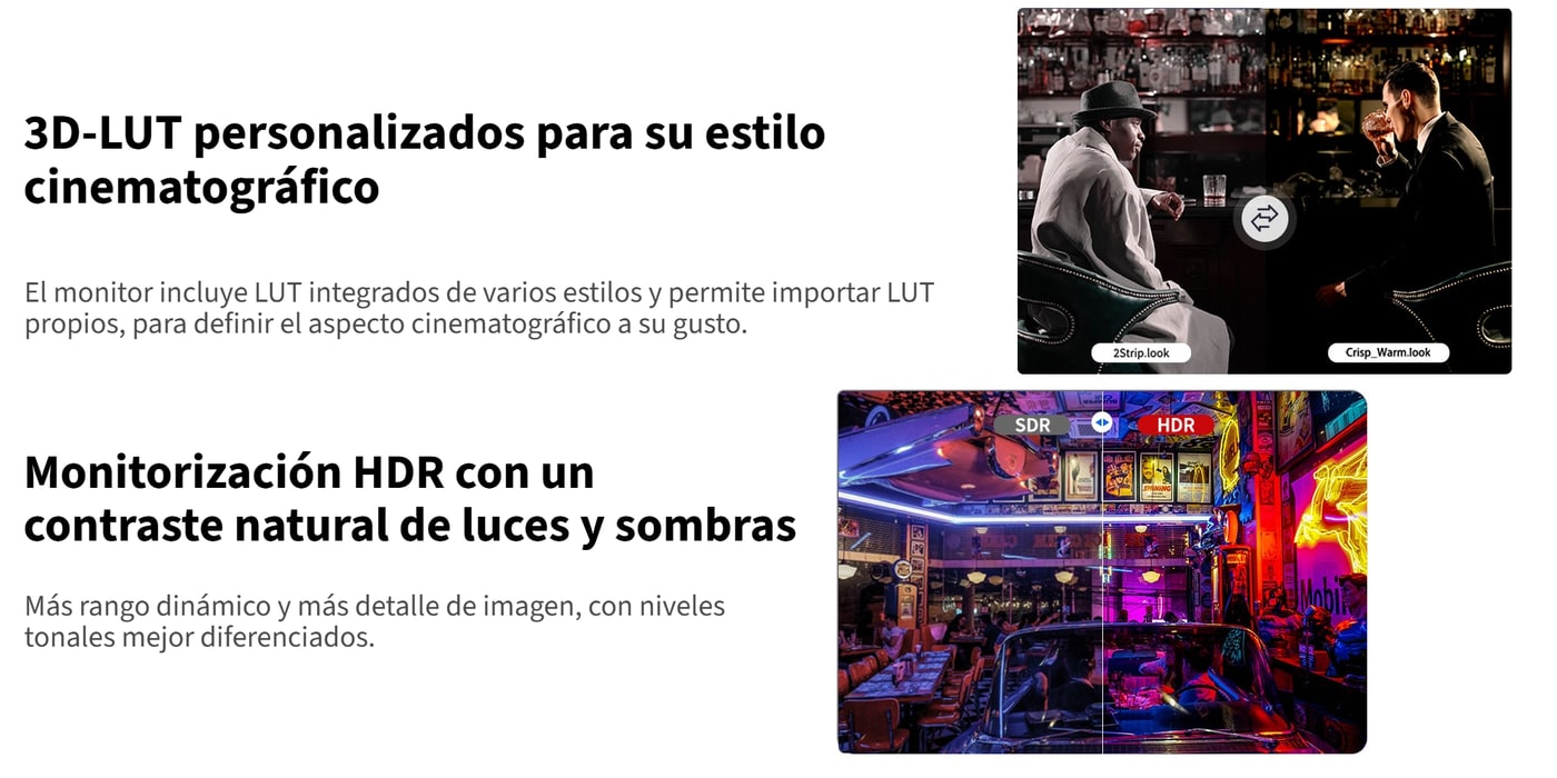 3D-LUT y HDR