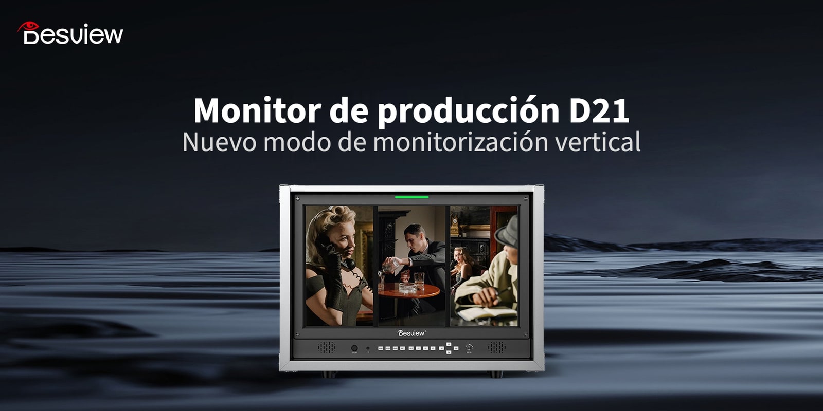 Desview D21 – monitor de producción con modo de monitorización vertical
