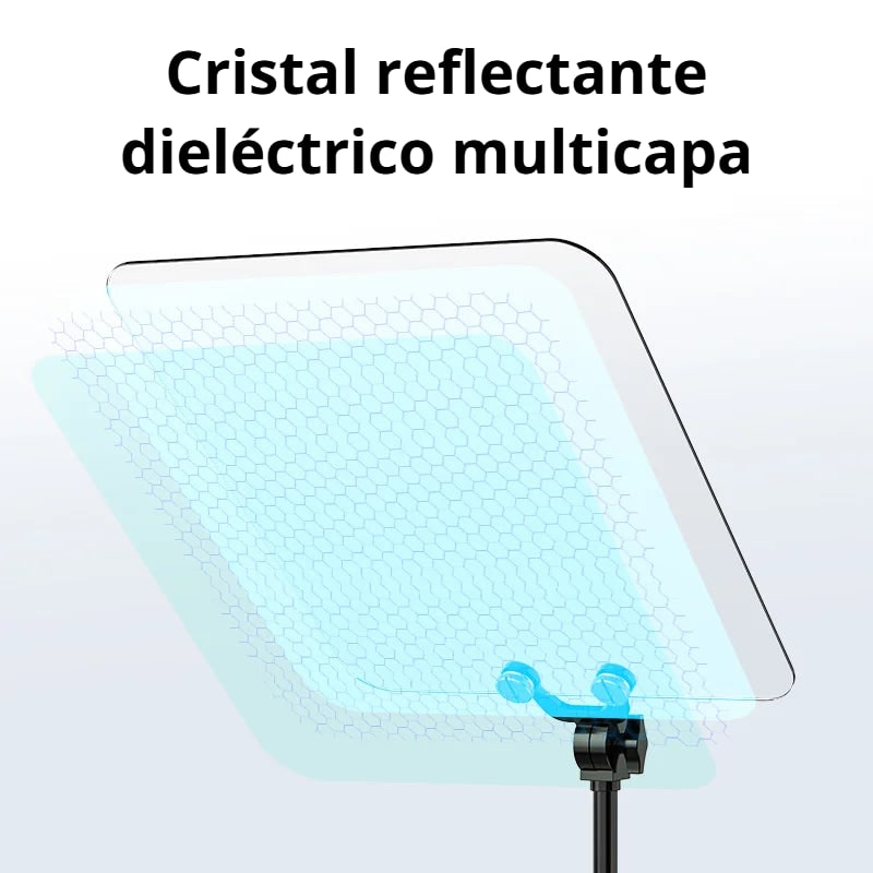 Cristal reflectante con recubrimiento multicapa
