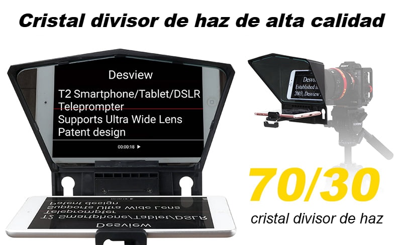 Cristal divisor de haz 70/30