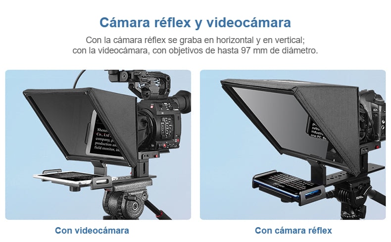 Cámara réflex y videocámara
