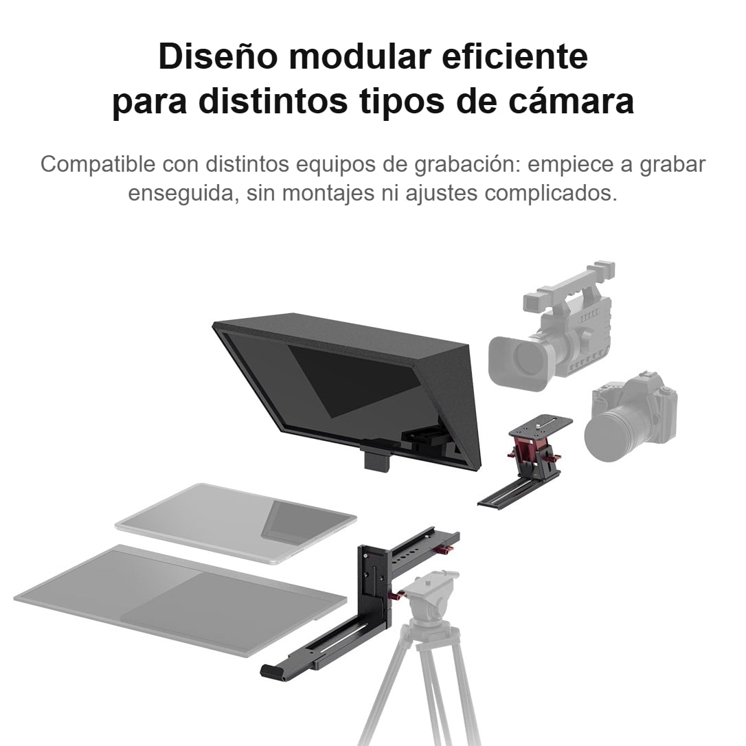 Diseño modular para distintas cámaras