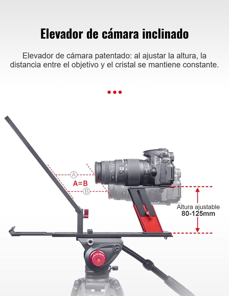 Elevador de cámara inclinado