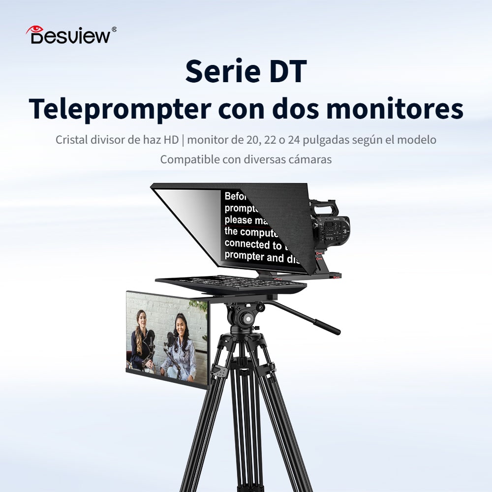 Serie DT con dos monitores