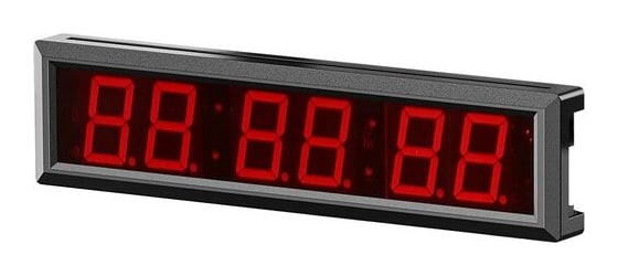 Pantalla roja grande