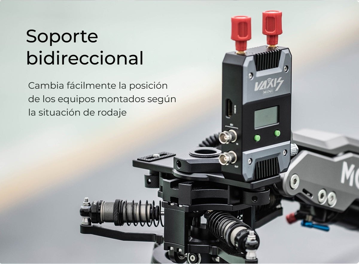 Soporte bidireccional para transmisor