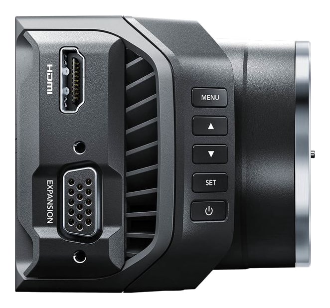 Blackmagic Design Micro Studio Camera 4K – Puerto de expansión DB-HD15