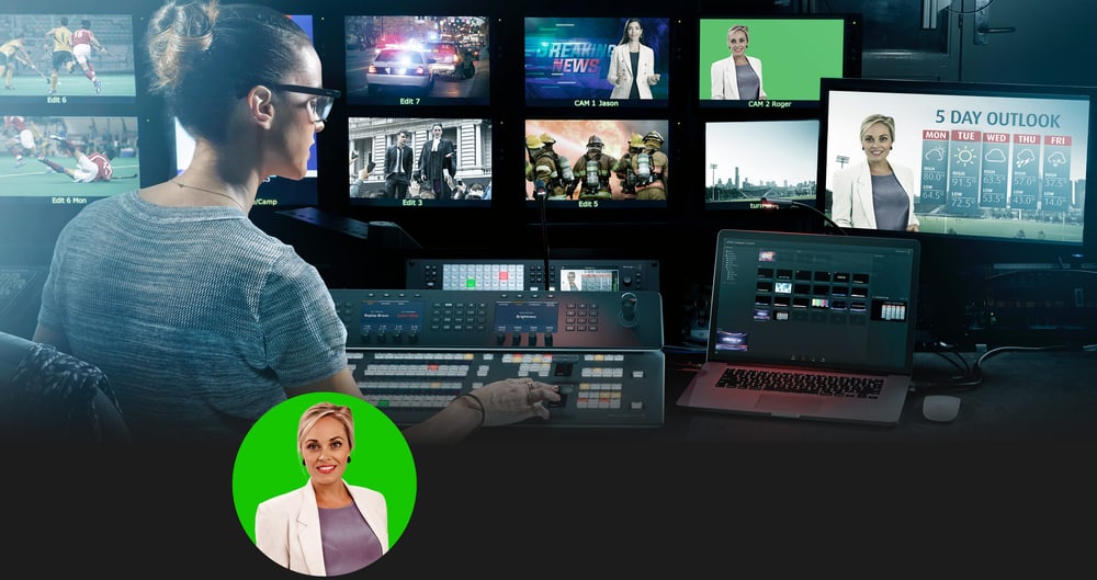ATEM 2 M/E Constellation 4K – ATEM Advanced Chroma Key