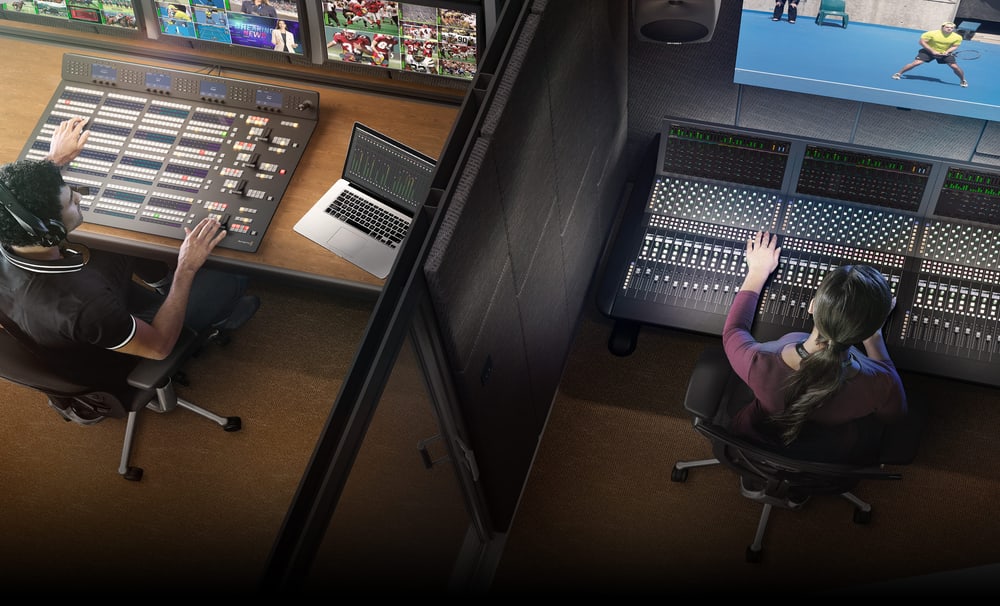 ATEM 2 M/E Constellation 4K – Mesa de mezclas Fairlight