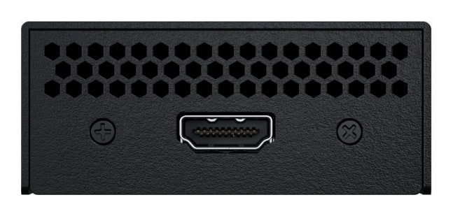 Blackmagic 2110 IP Mini IP to HDMI SFP – Para radiodifusión gestionada