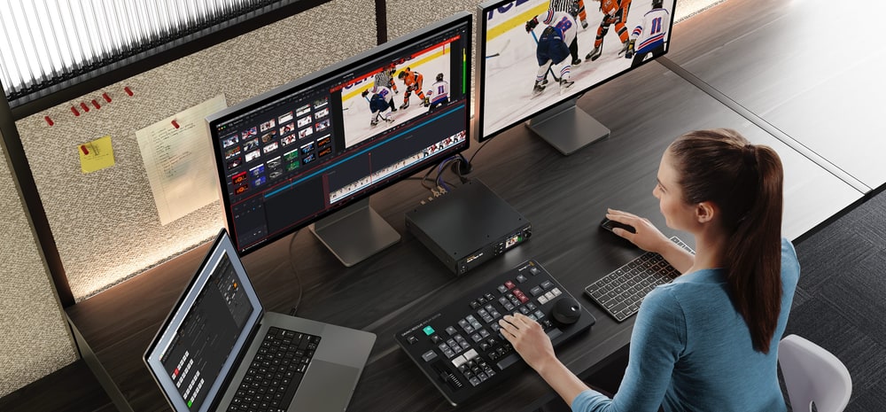 Blackmagic Design Media Player 10G – Captura y reproducción a la vez
