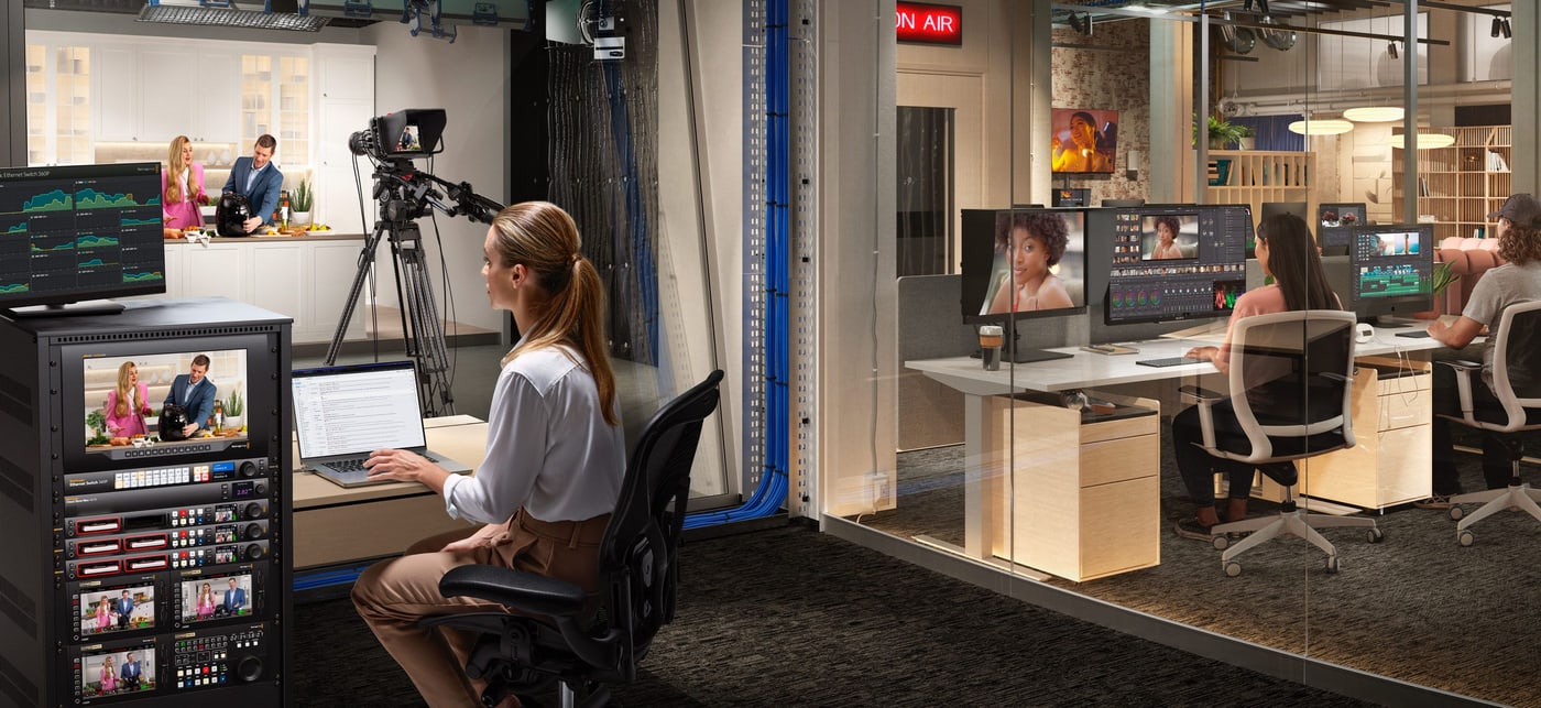 Blackmagic Ethernet Switch 360P – Diseñado para la televisión