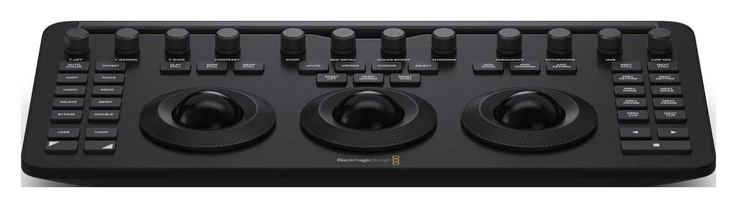 DaVinci Resolve Micro Color Panel – Doce mandos de corrección primaria