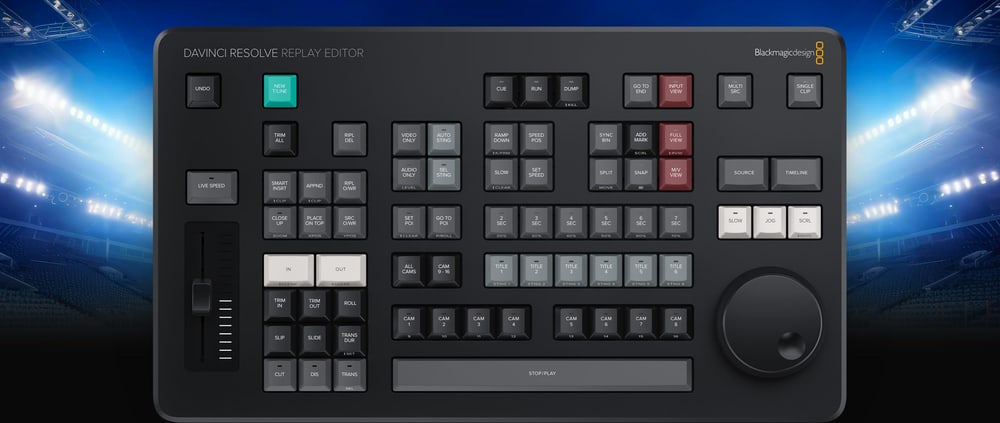 DaVinci Resolve Replay Editor – Repetición y edición en un solo panel