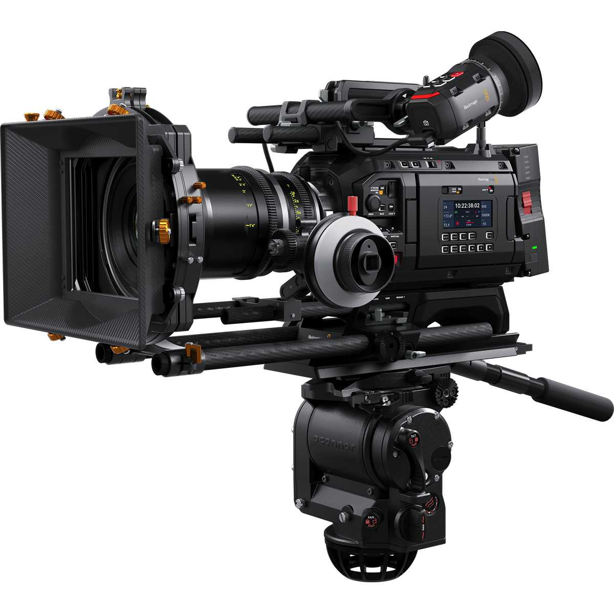 Blackmagic URSA Cine 12K LF, vista frontal