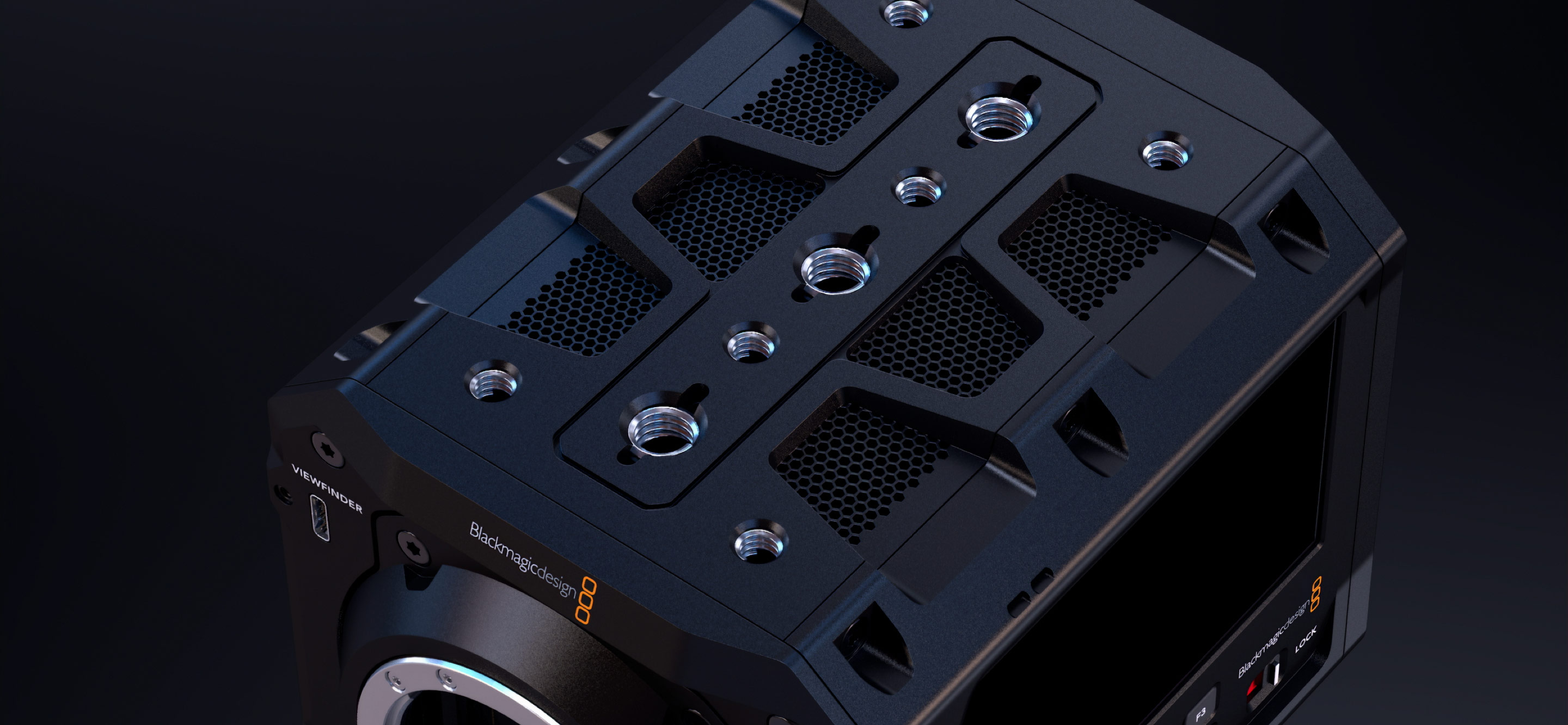 Blackmagic PYXIS 6K EF con montura EF bloqueable – Cuerpo listo para rig