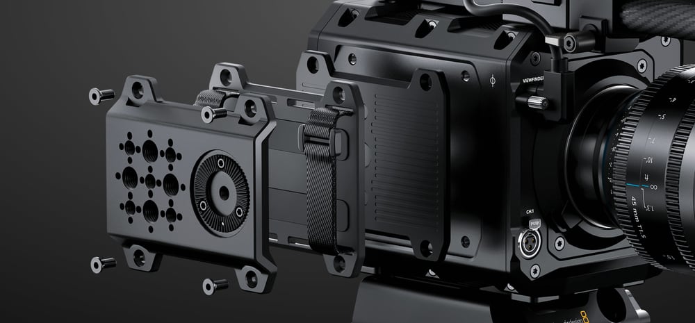 Blackmagic PYXIS 6K PL – Placas laterales para accesorios