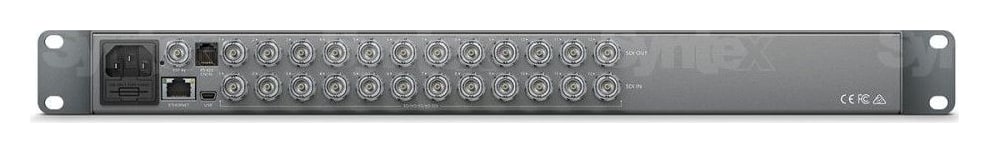 Blackmagic Smart Videohub CleanSwitch 12x12 – Varios formatos a la vez