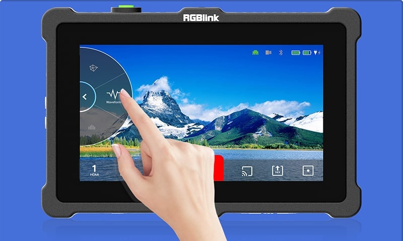 Pantalla táctil de 5,5 pulgadas
