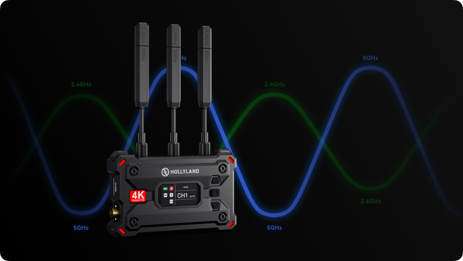 ADH en las bandas de 2,4 y 5 GHz