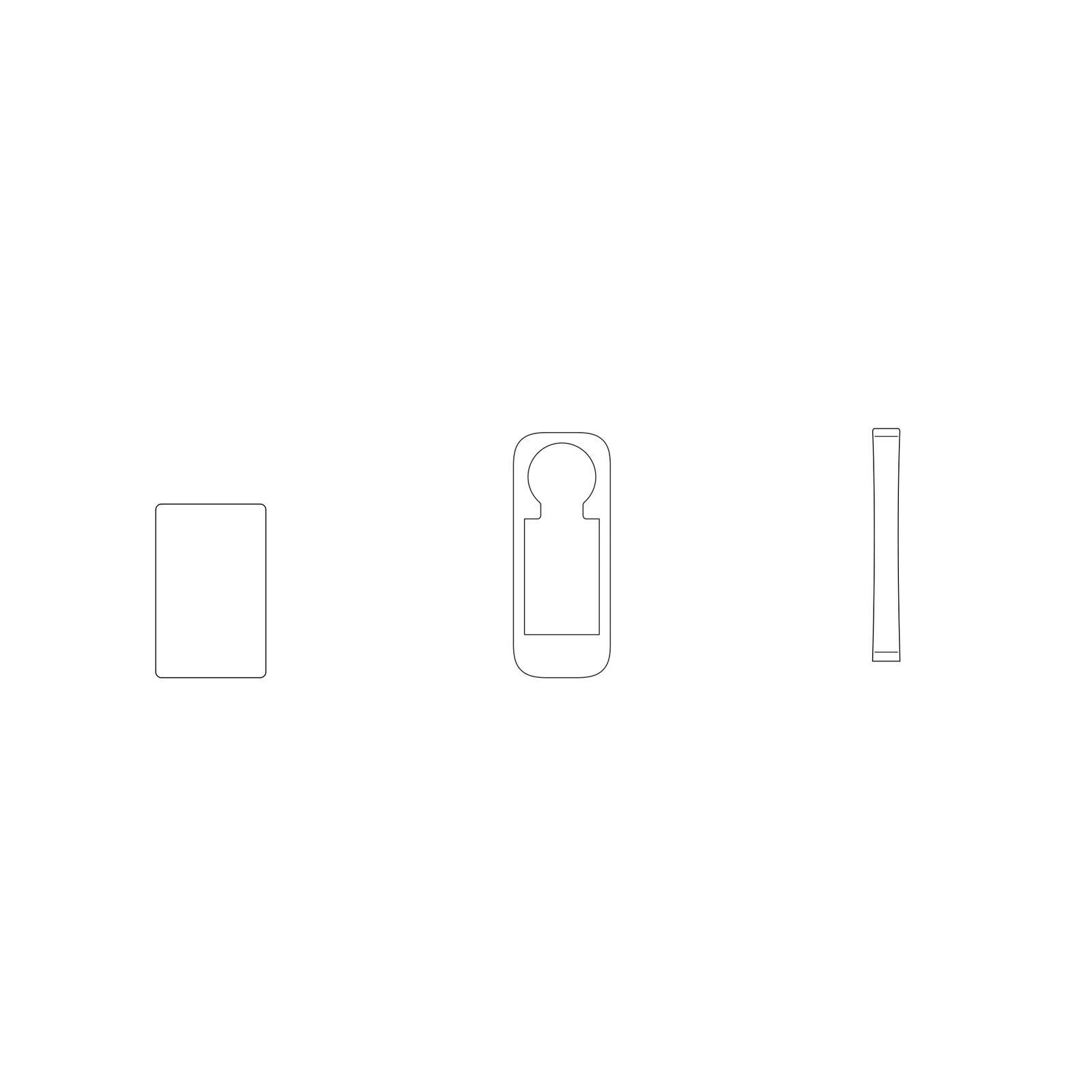 Componentes del kit de aplicación y herramientas del protector Insta360 X4