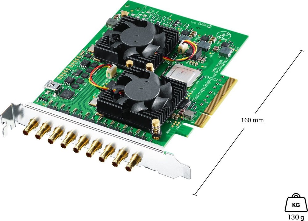 DeckLink Quad 2 – Dimensiones e instalación