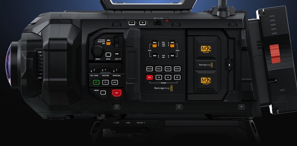 Blackmagic URSA Cine Immersive – Cuerpo de la plataforma URSA Cine
