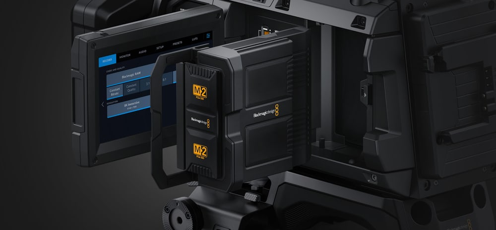 Blackmagic URSA Cine Immersive – Módulo de grabación de 8 TB
