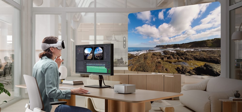 Blackmagic URSA Cine Immersive – DaVinci Resolve Studio para vídeo inmersivo