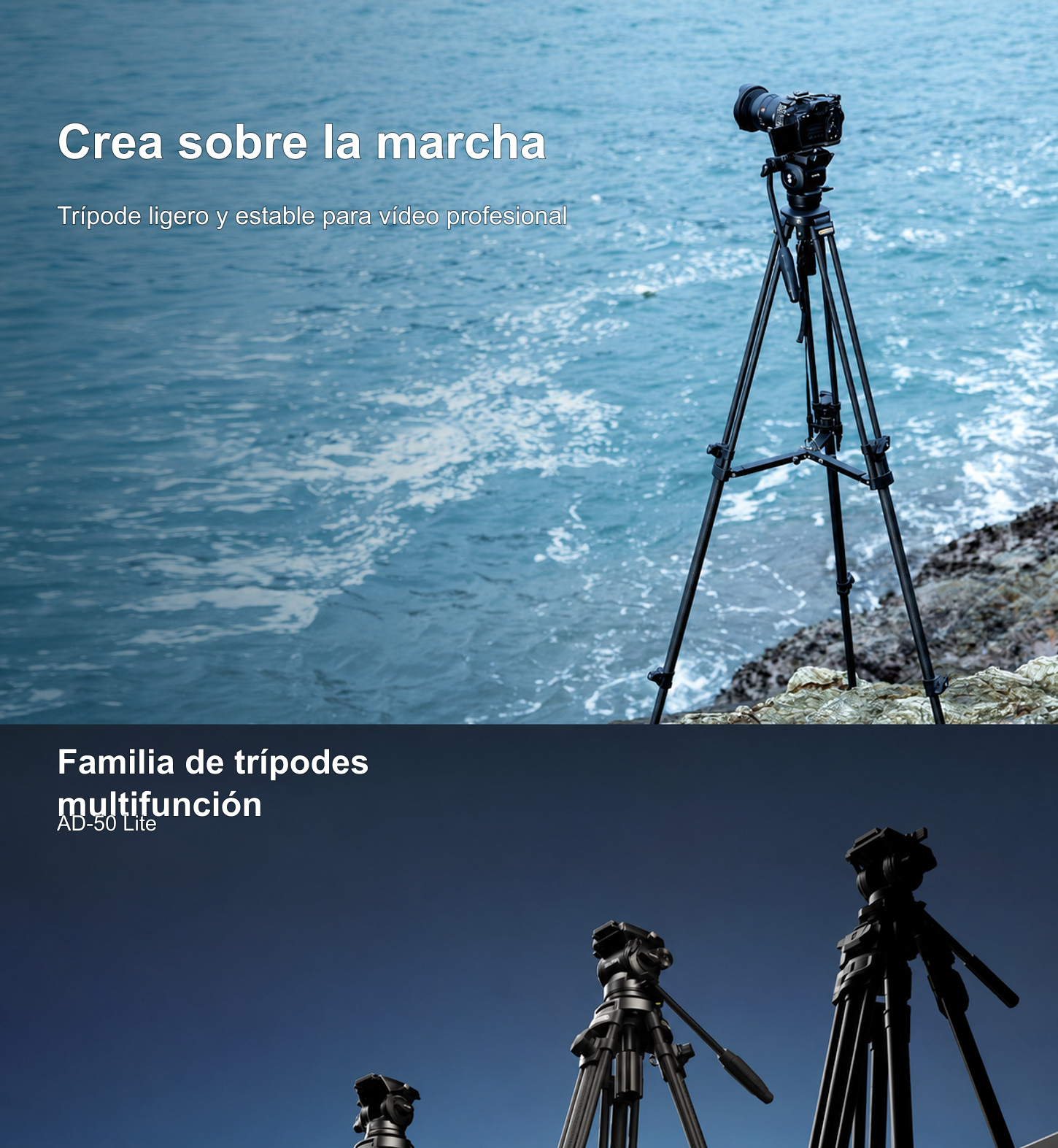 SmallRig AD-50 Lite 4684 – infografía en español – 1/12