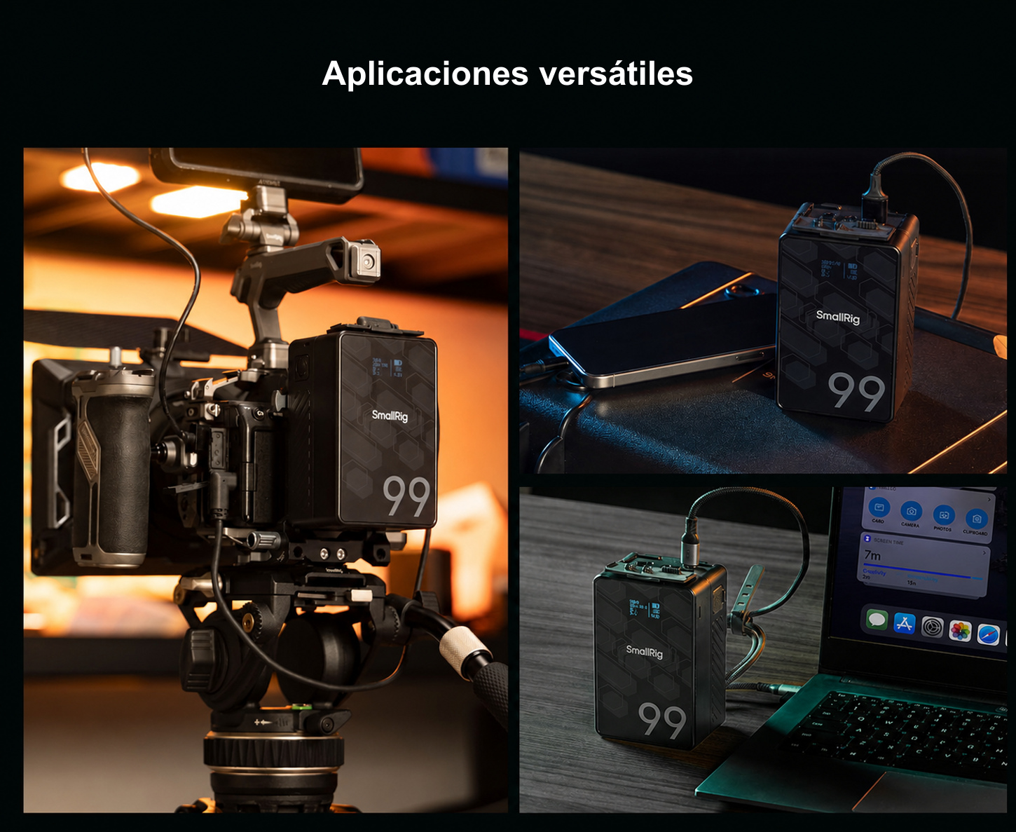 Infografía de producto traducida SmallRig VB99 SE 11/11