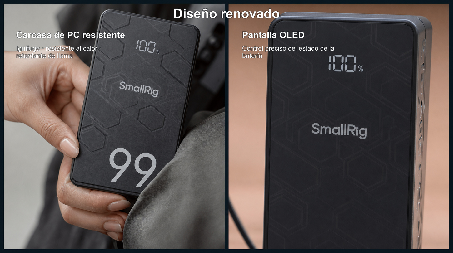 Infografía de producto traducida SmallRig VB99 SE 8/11