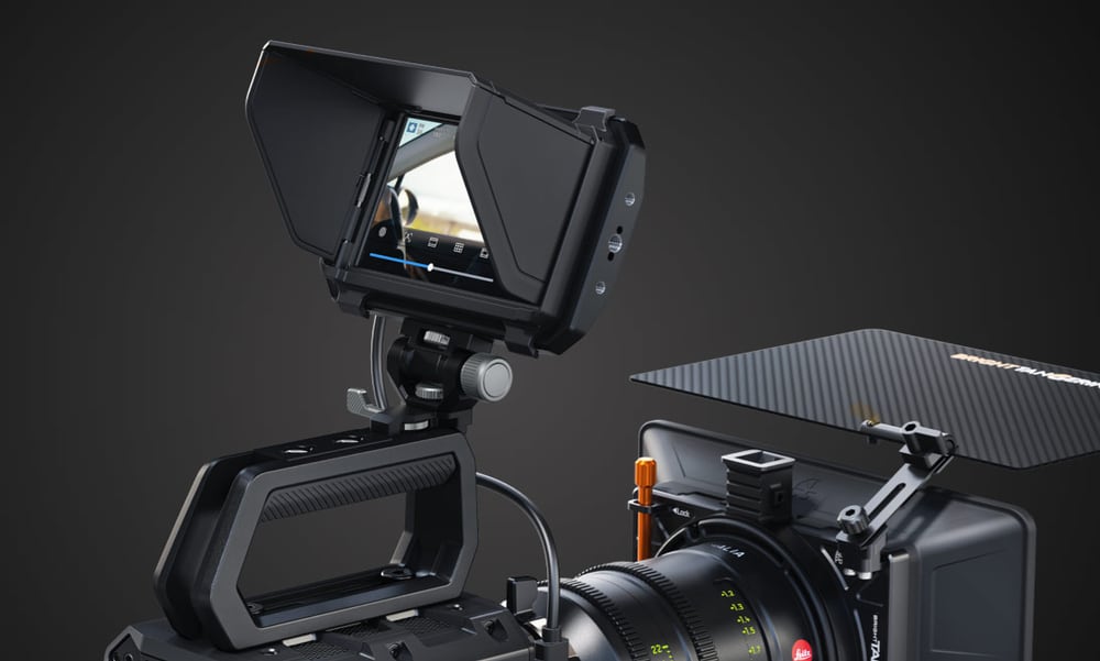 Blackmagic PYXIS Monitor EVF Kit – 1500 nits y parasol