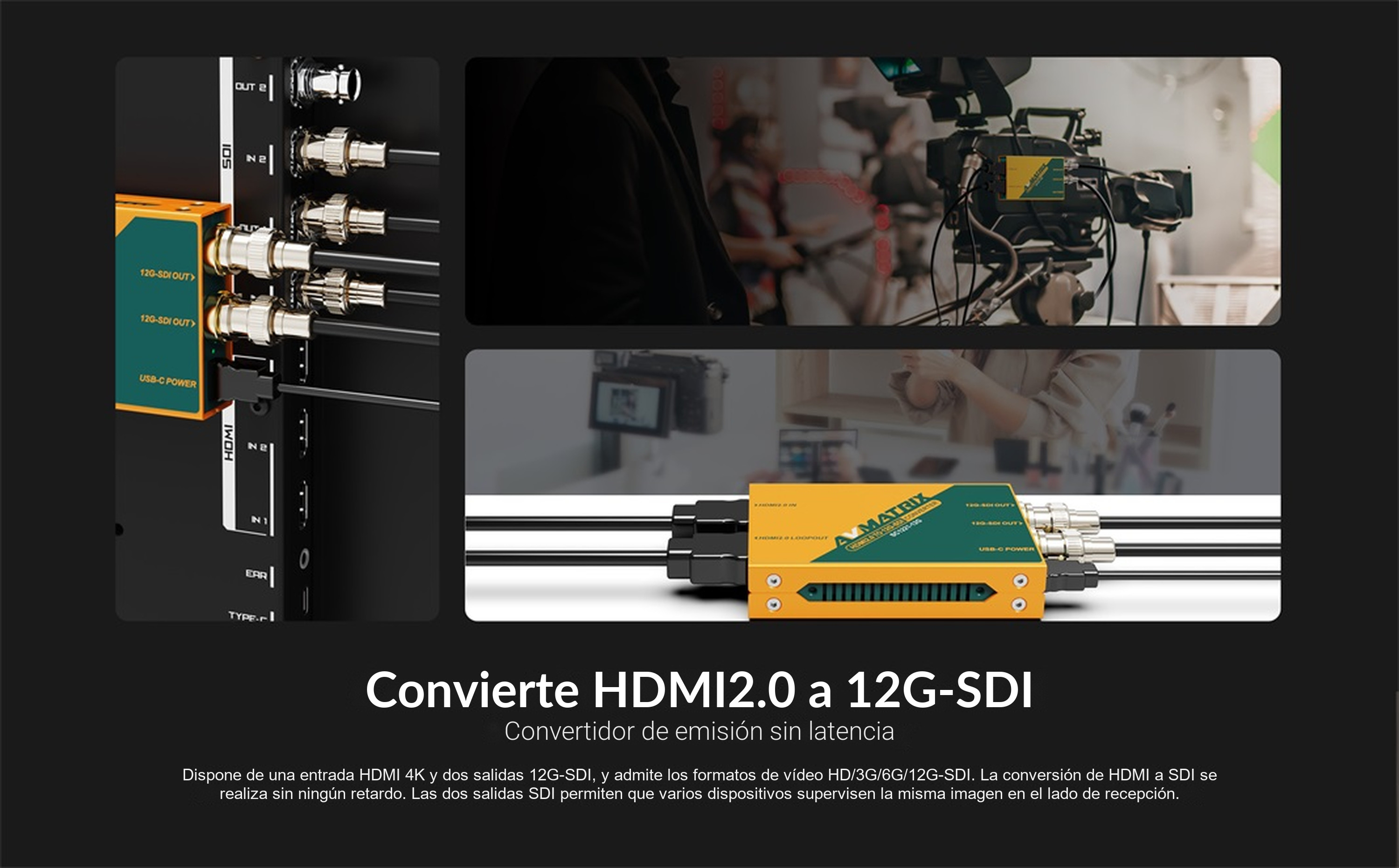 AVMATRIX SC1221-12G – infografía