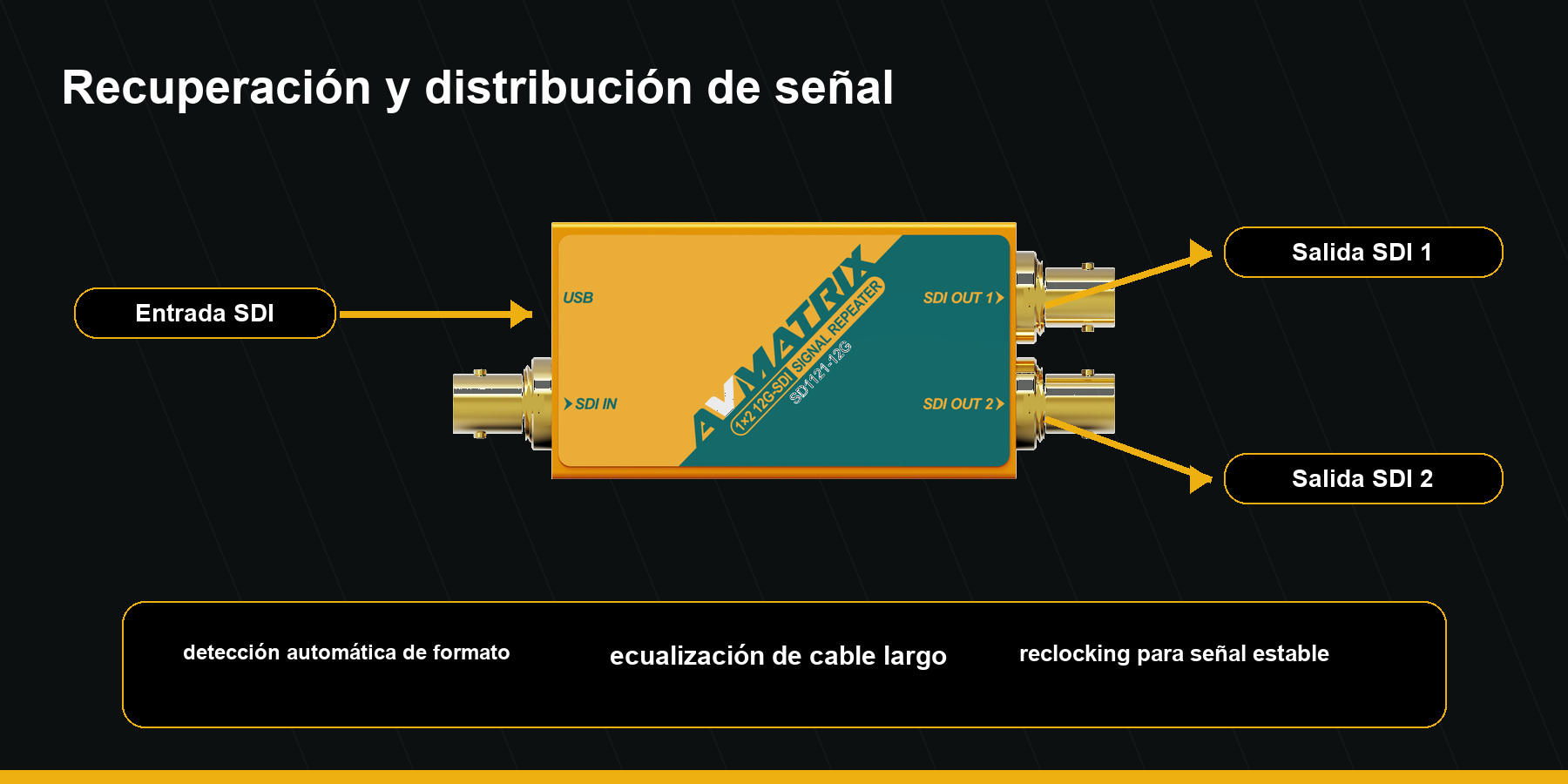 AVMATRIX SD1121-12G