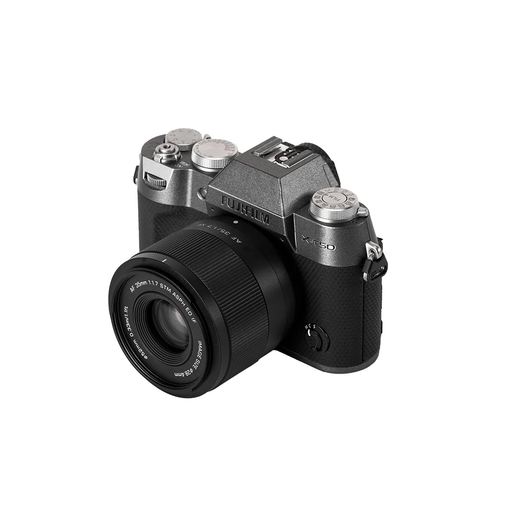 Viltrox 35mm F1.7 Air nasazený na Fujifilm X fotoaparátu