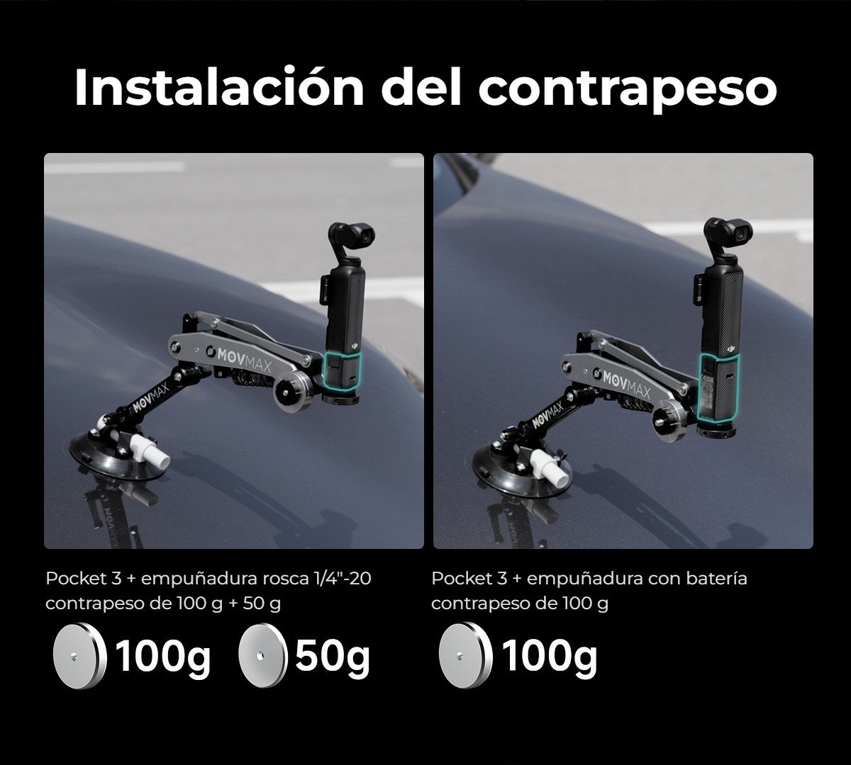 Cómo usar los contrapesos