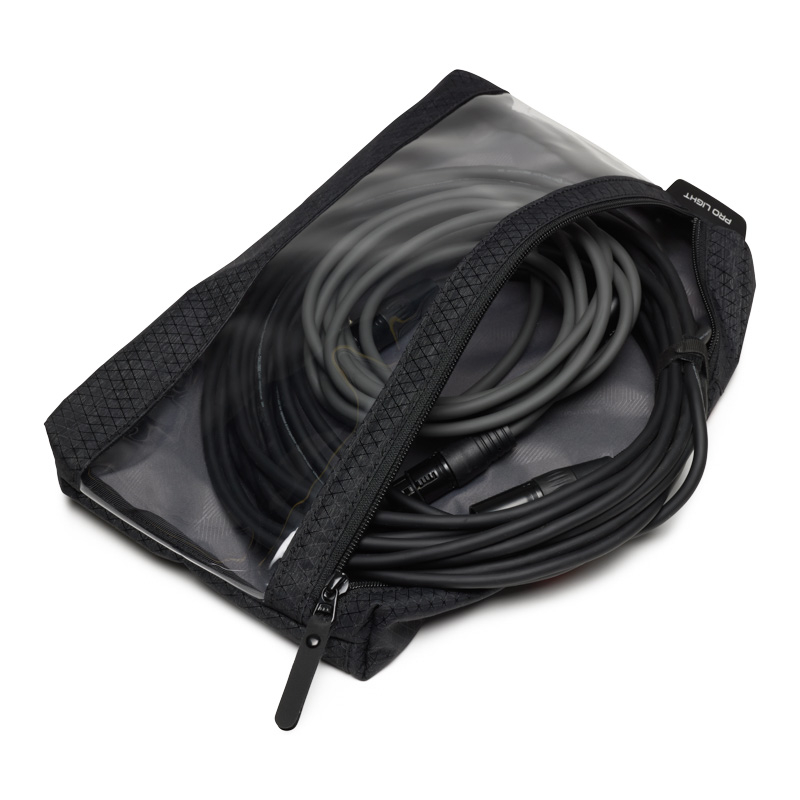 Manfrotto storage pouch with cables