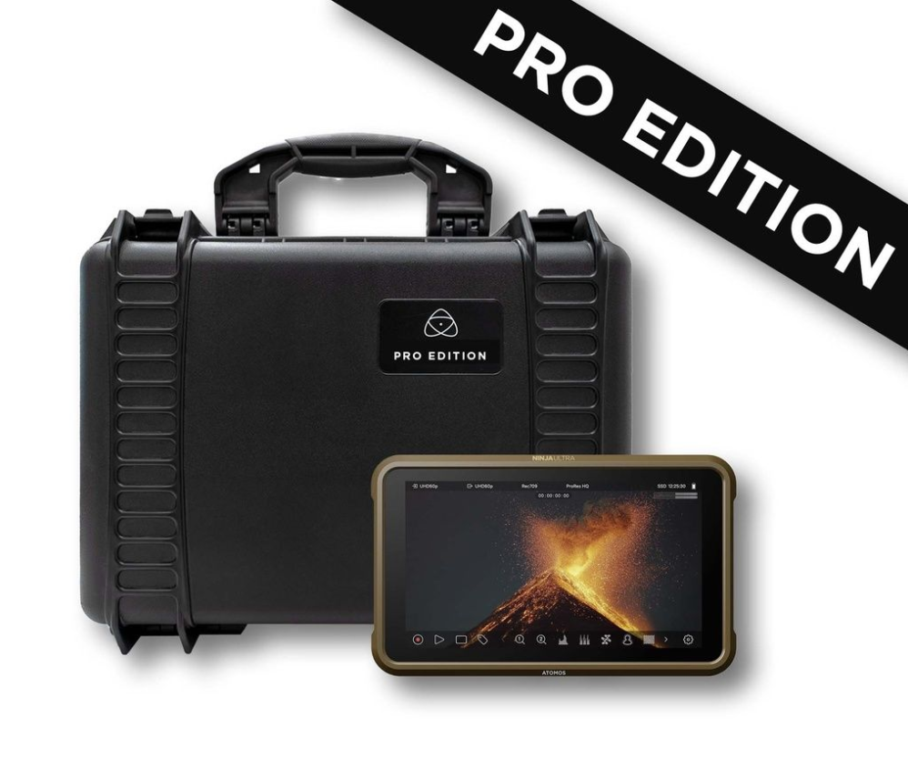 ATOMOS Ninja Ultra Pro Edition en el maletín rígido HPRC