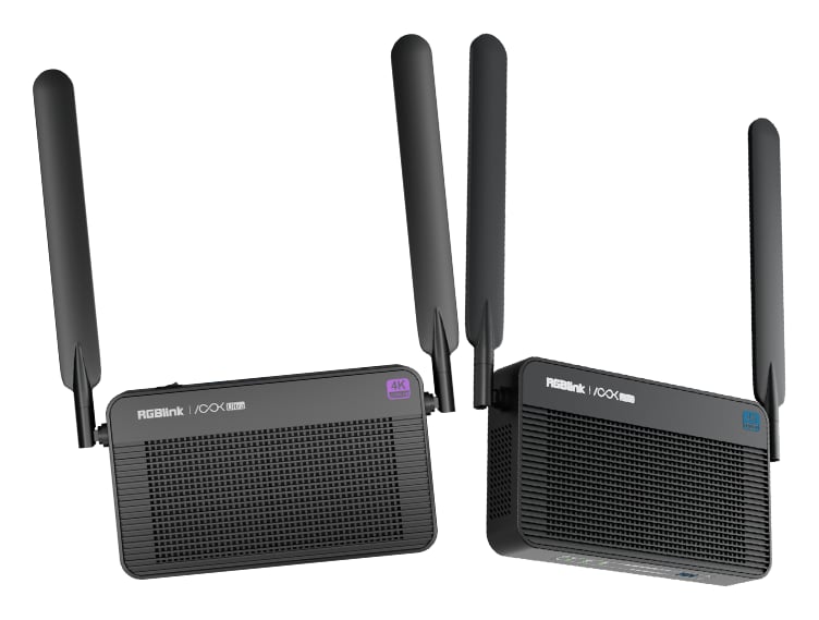 Transmisor y receptor 4K60 con doble antena