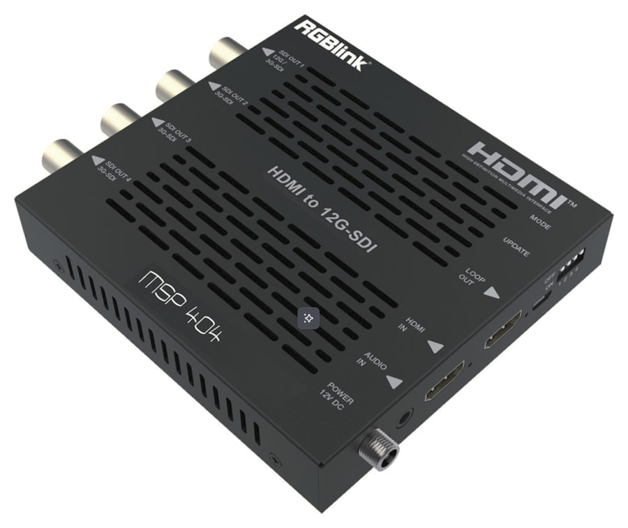 HDMI a 12G-SDI o 4× 3G-SDI
