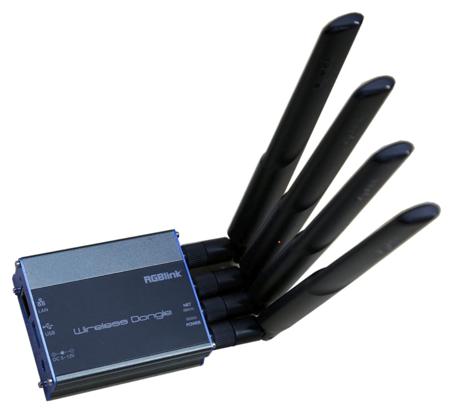 Dongle inalámbrico 5G con puertos LAN y USB