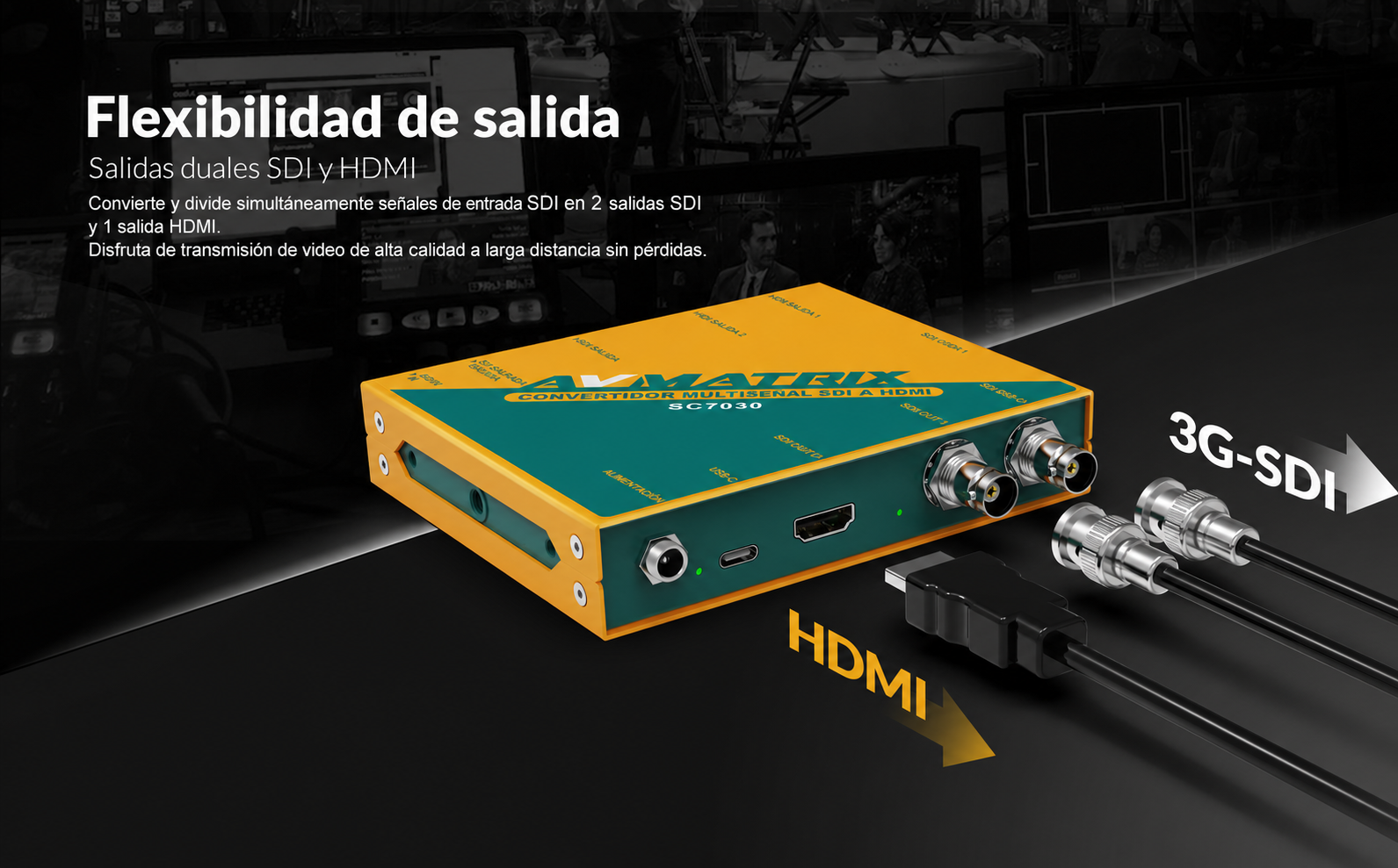 AVMATRIX SC7030 – infografía en español 5