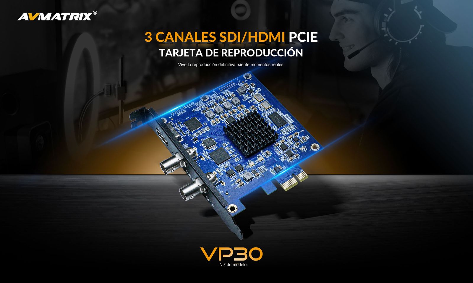 AVMATRIX VP30 – infografía