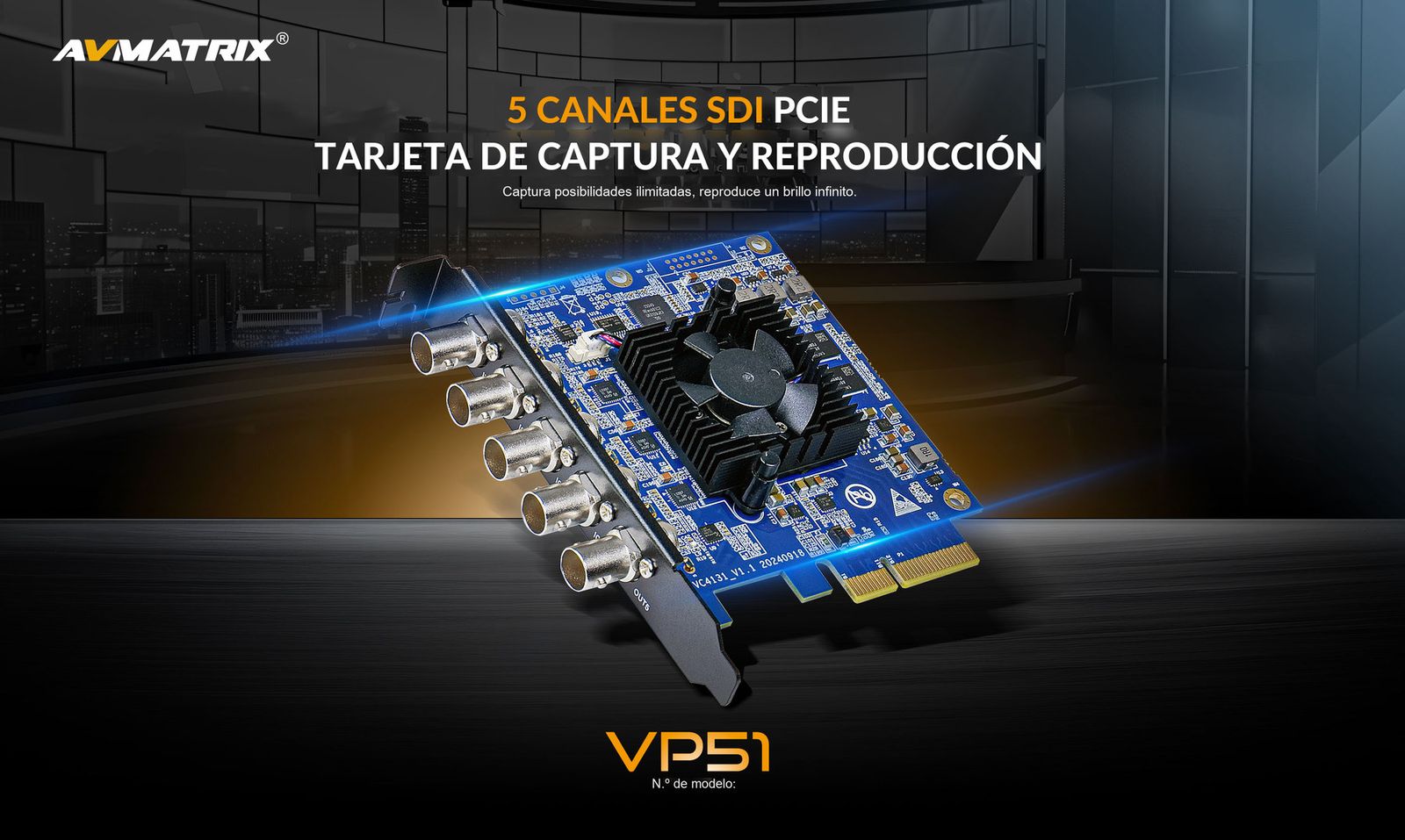 AVMATRIX VP51 – infografía