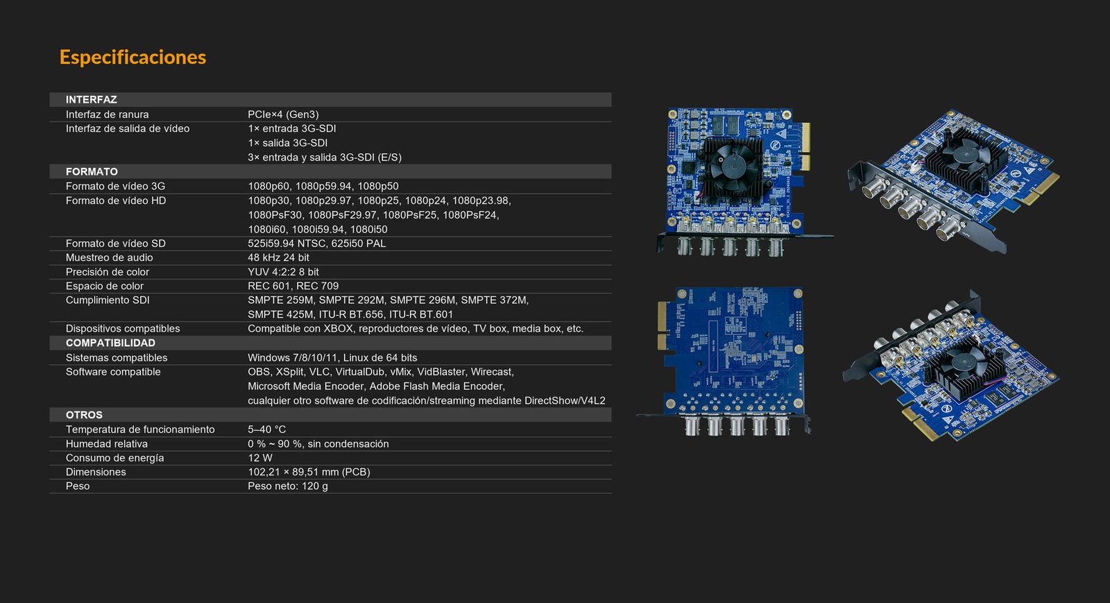 AVMATRIX VP51 – infografía